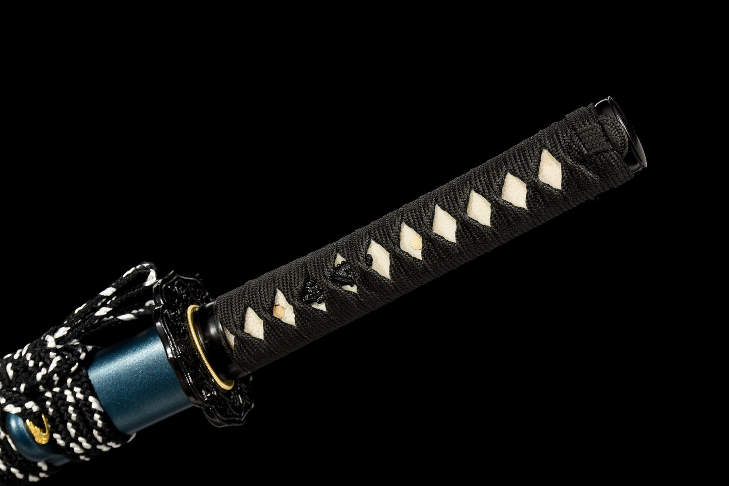 Handmade Full Tang Wakizashi Sword T10 Carbon Steel With Clay Tempered Blade - 31 in