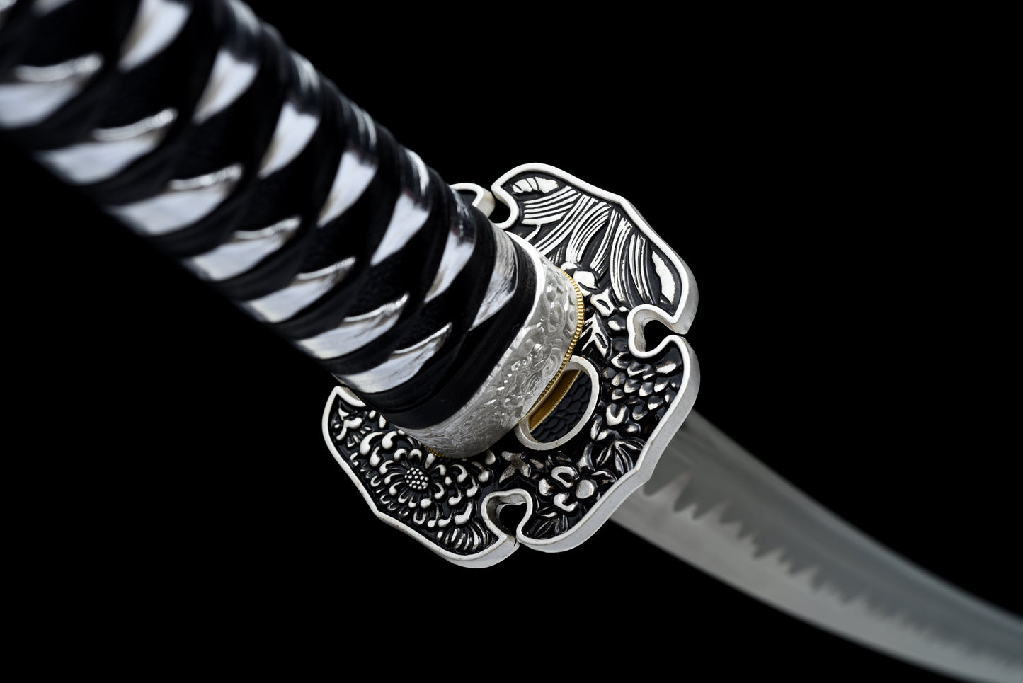 Handmade Full Tang Katana 1095 High-carbon steel Black Blade 41 inches