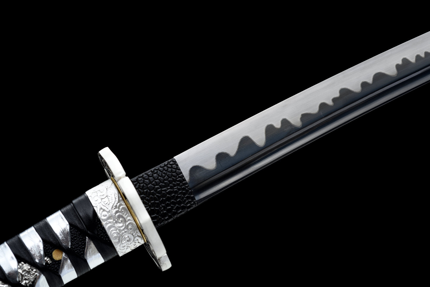 Handmade Full Tang Katana 1095 High-carbon steel Black Blade 41 inches