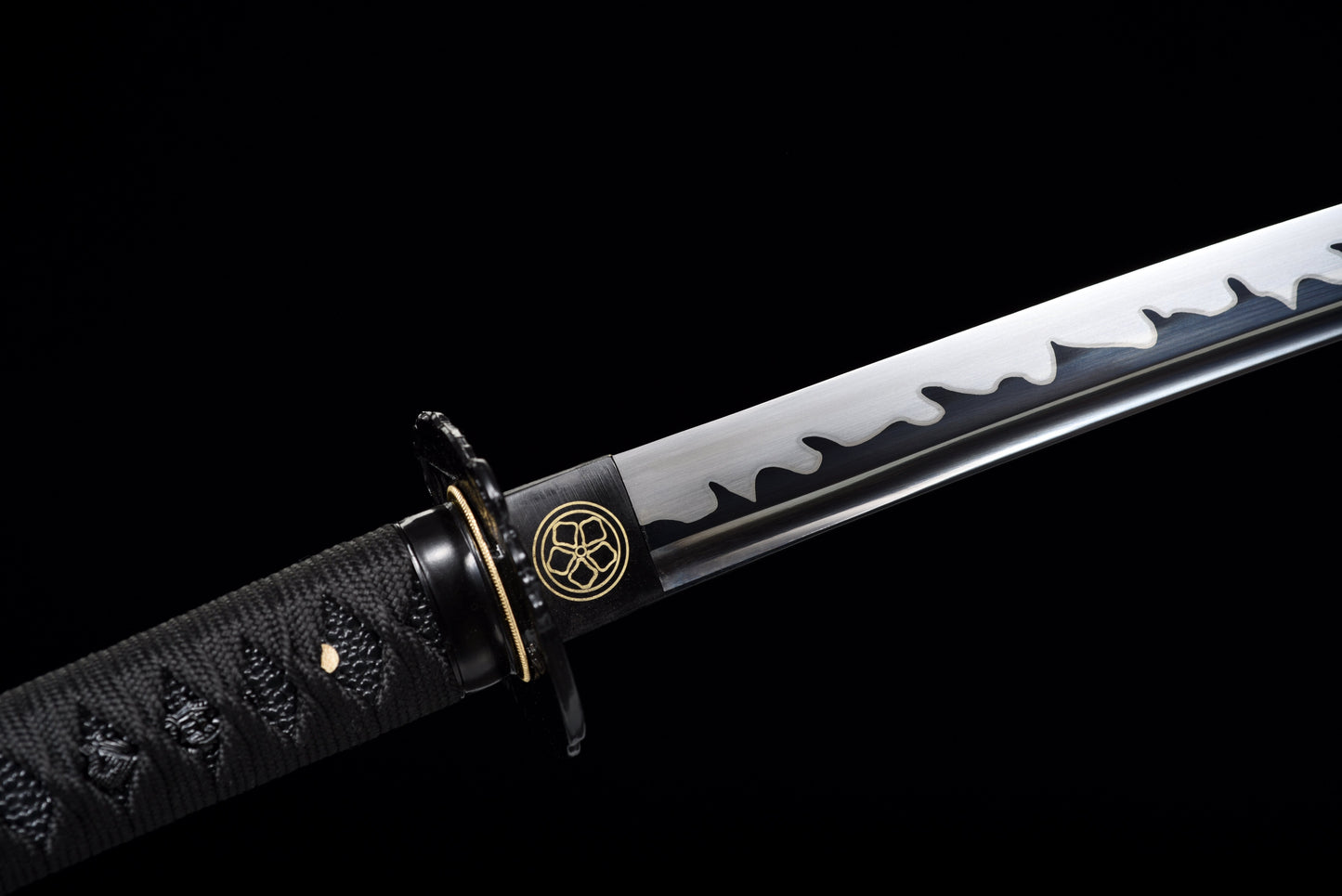 Handmade Full Tang Katana 1095High-carbon steel Black Blade 41 inches