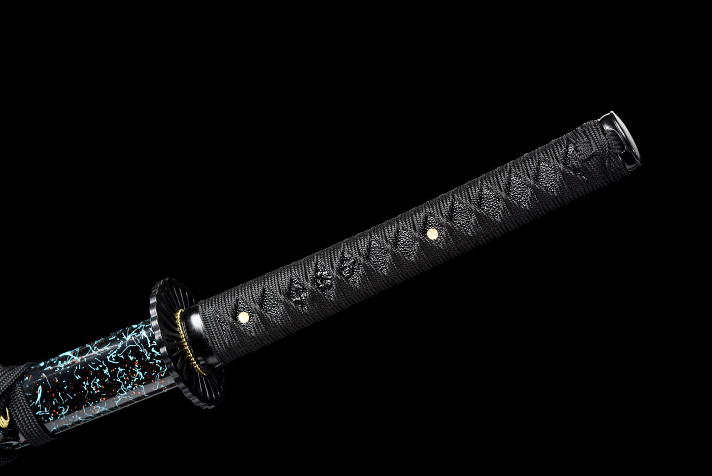 Full Tang Katana 1045 carbon steel Blue Blade 41 inches