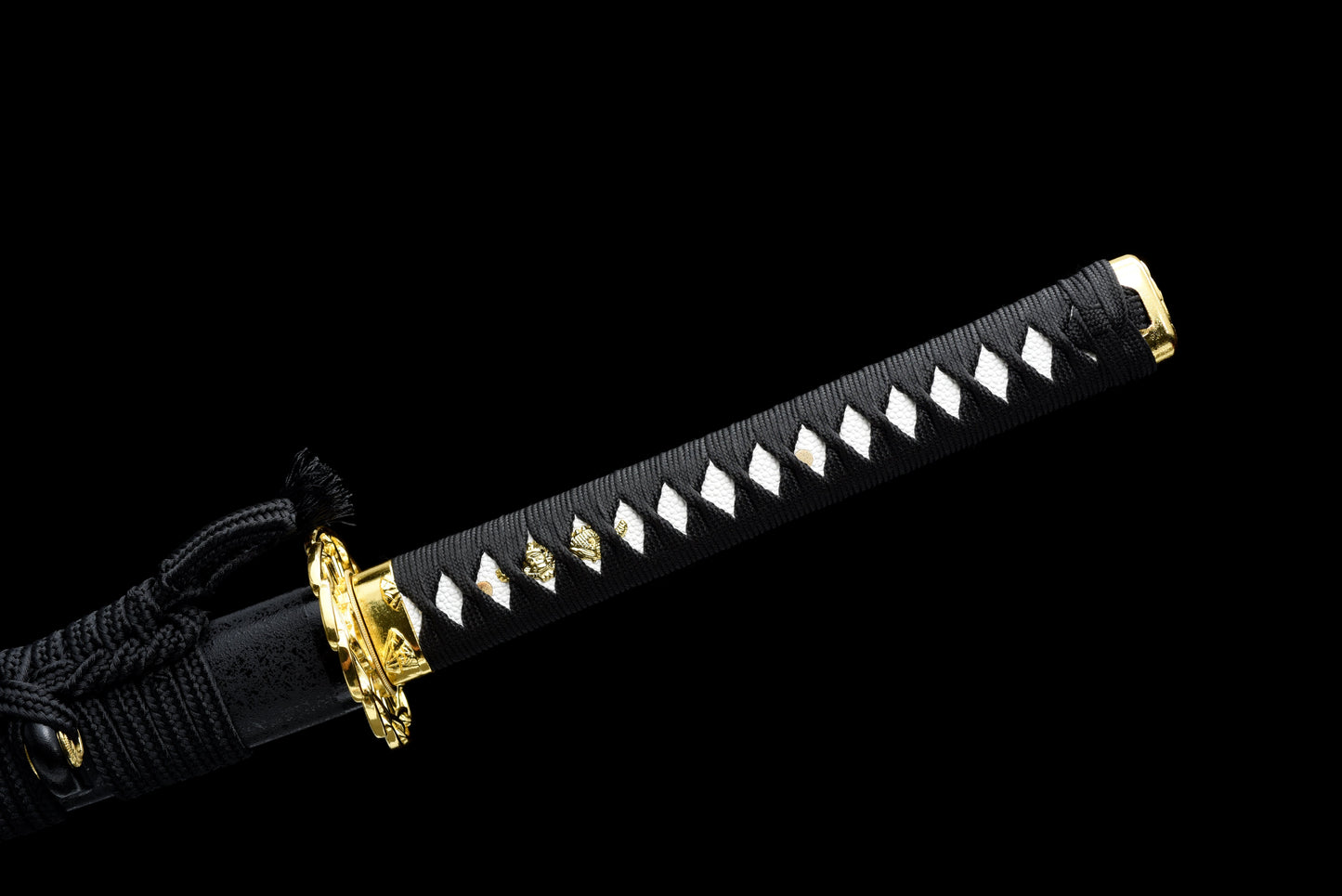 Handmade Full Tang Katana 1095 High carbon steel Black Blade 41 inches