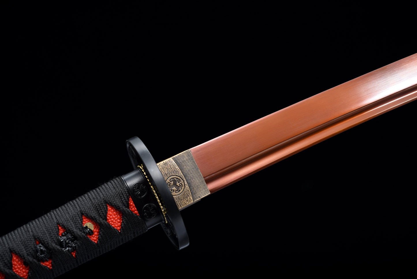 Handmade Full Tang Katana 1095 High-carbon steel Red blade 41 inches